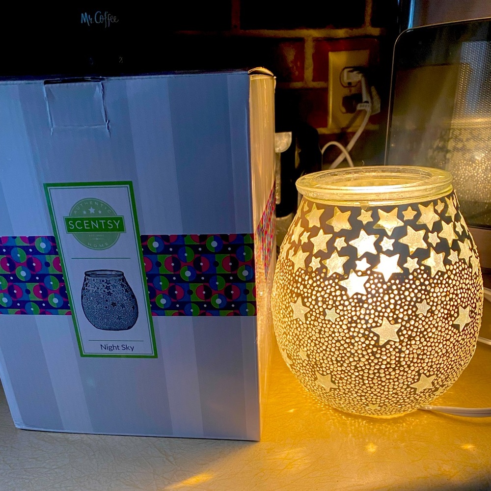 Night Sky Scentsy wax warmer